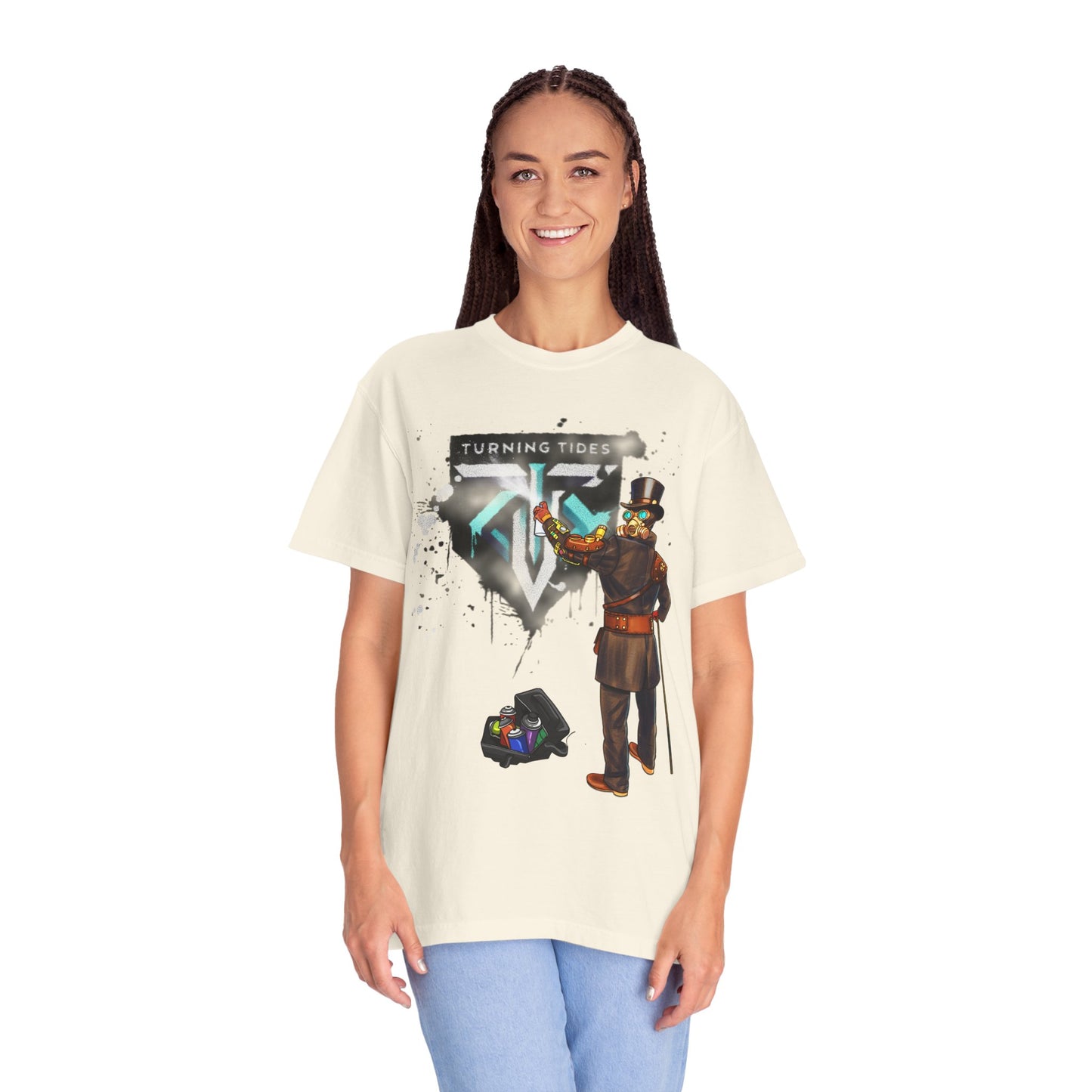 Steampunk Garment-Dyed T-shirt