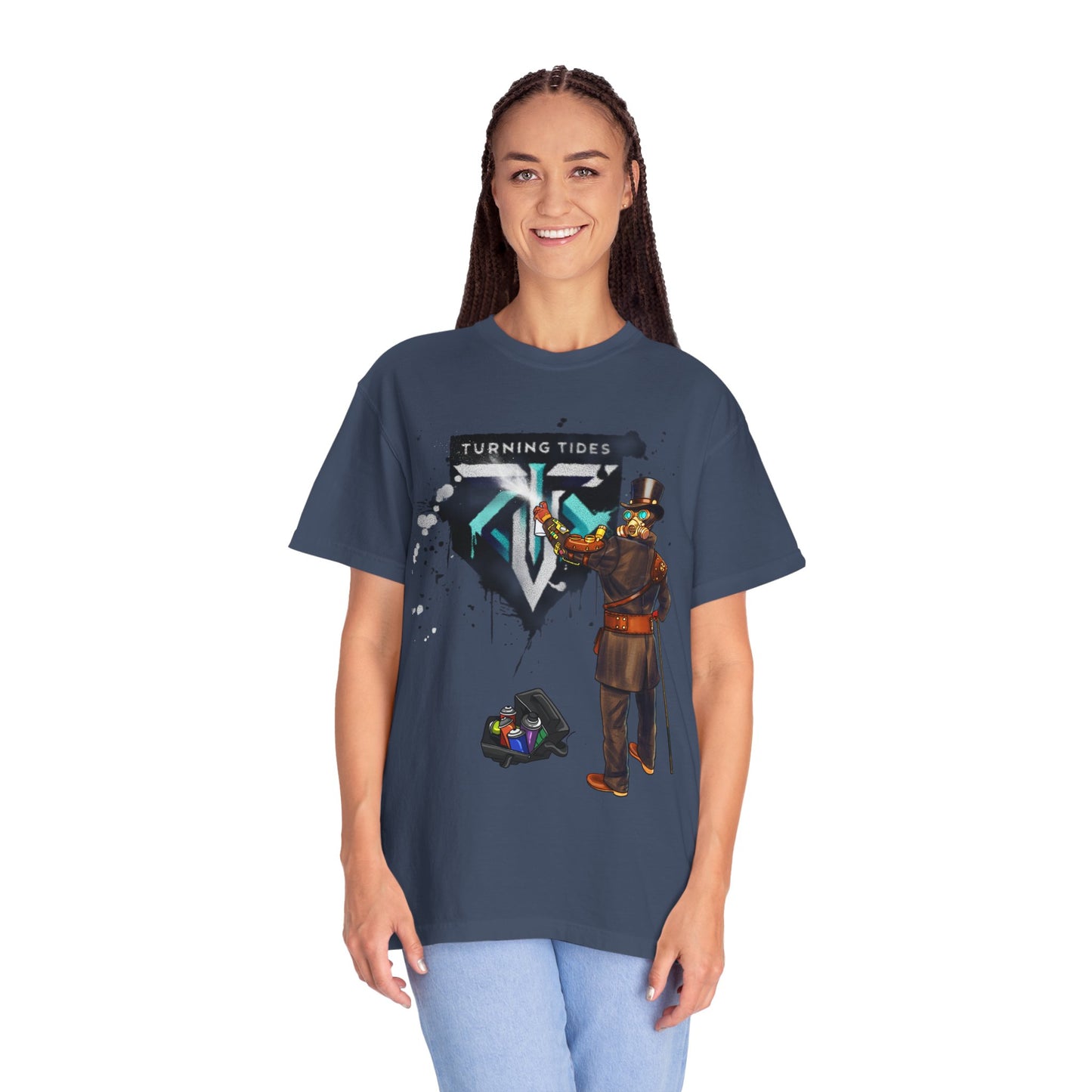 Steampunk Garment-Dyed T-shirt