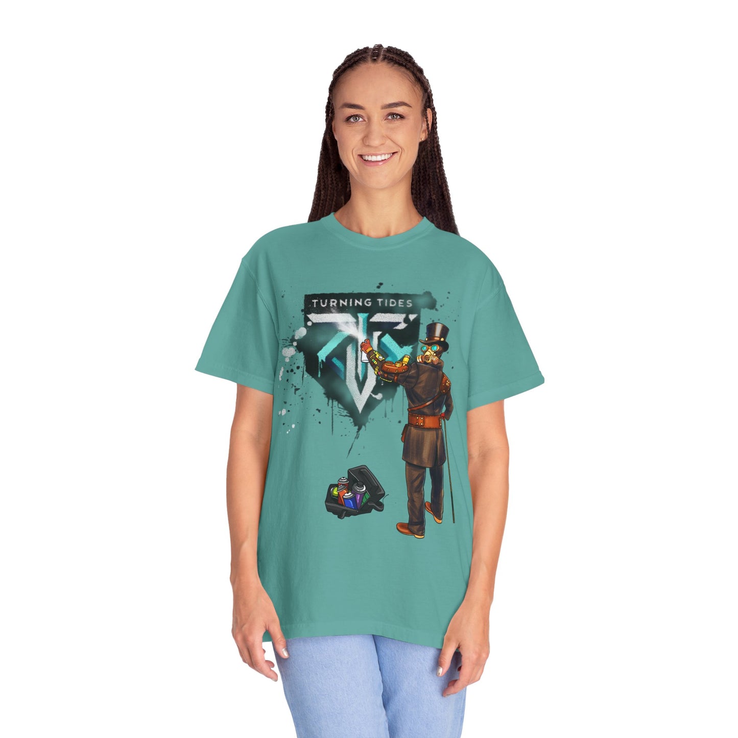 Steampunk Garment-Dyed T-shirt