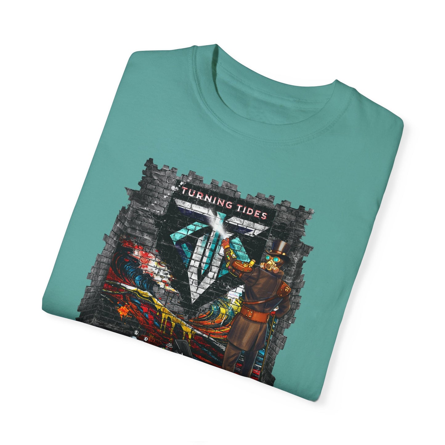 Steampunk Grafitti Drip T-shirt