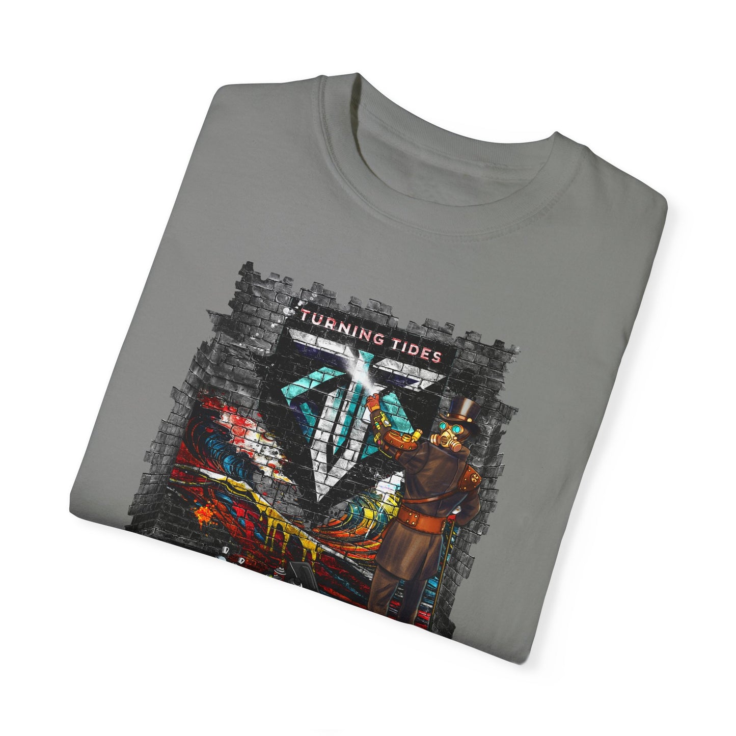 Steampunk Grafitti Drip T-shirt