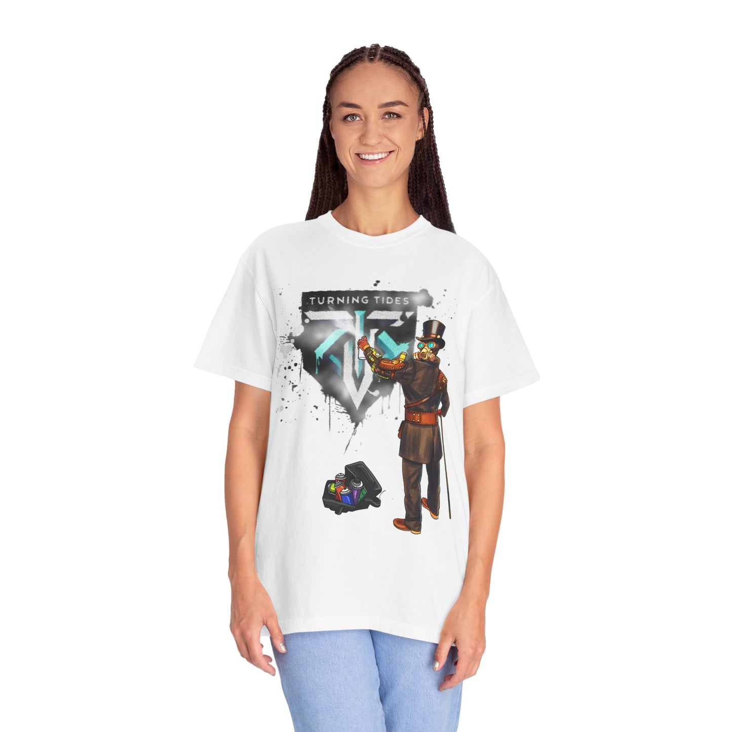 Steampunk Garment-Dyed T-shirt