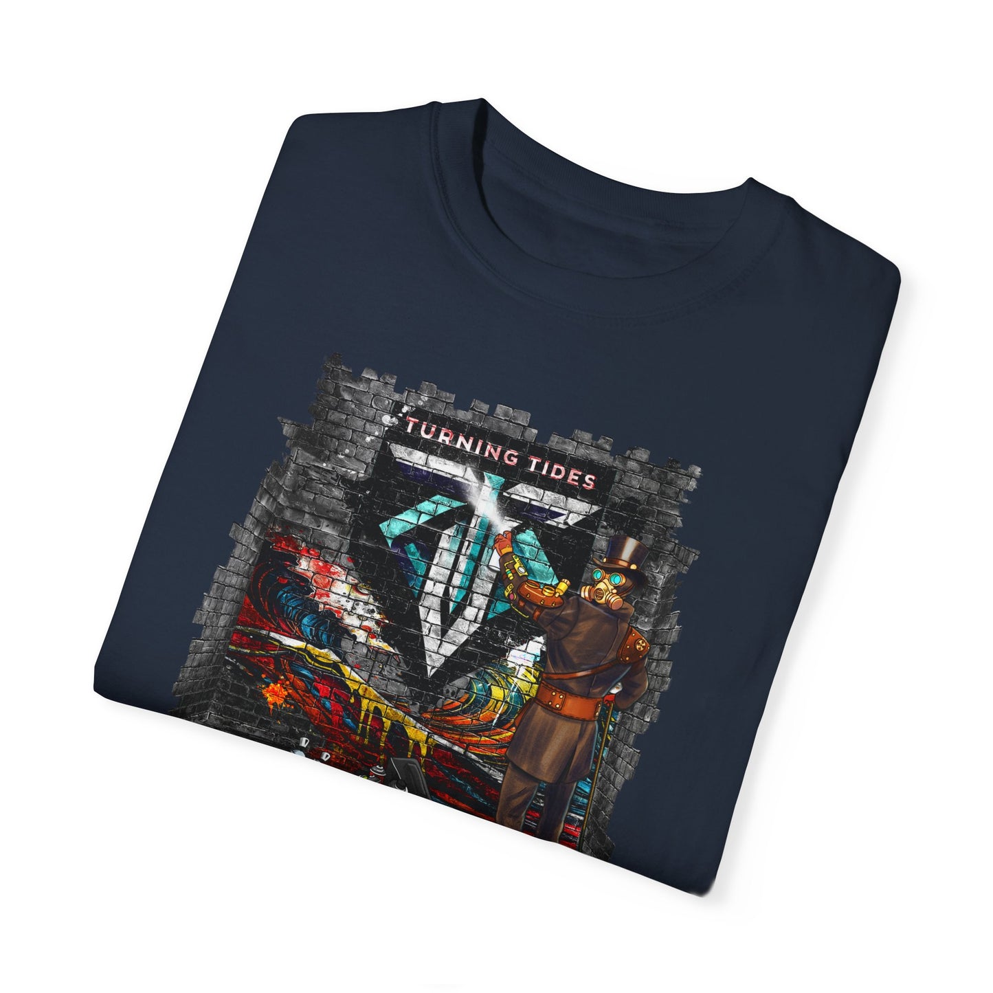 Steampunk Grafitti Drip T-shirt