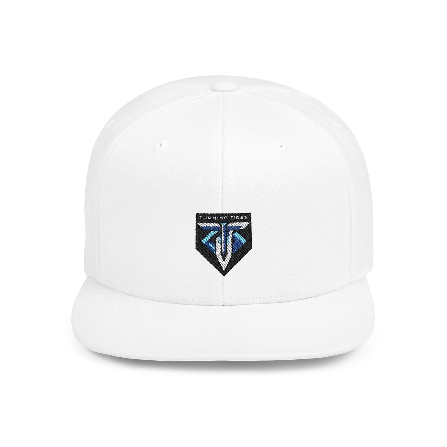 Snapback Cap with Turning Tides Blue Logo