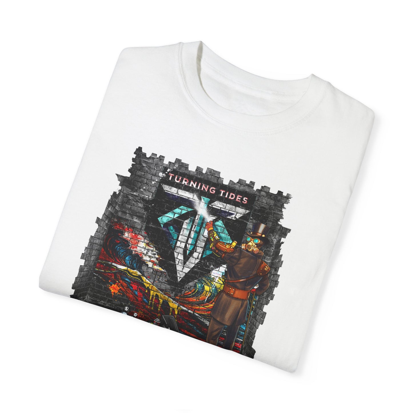 Steampunk Grafitti Drip T-shirt