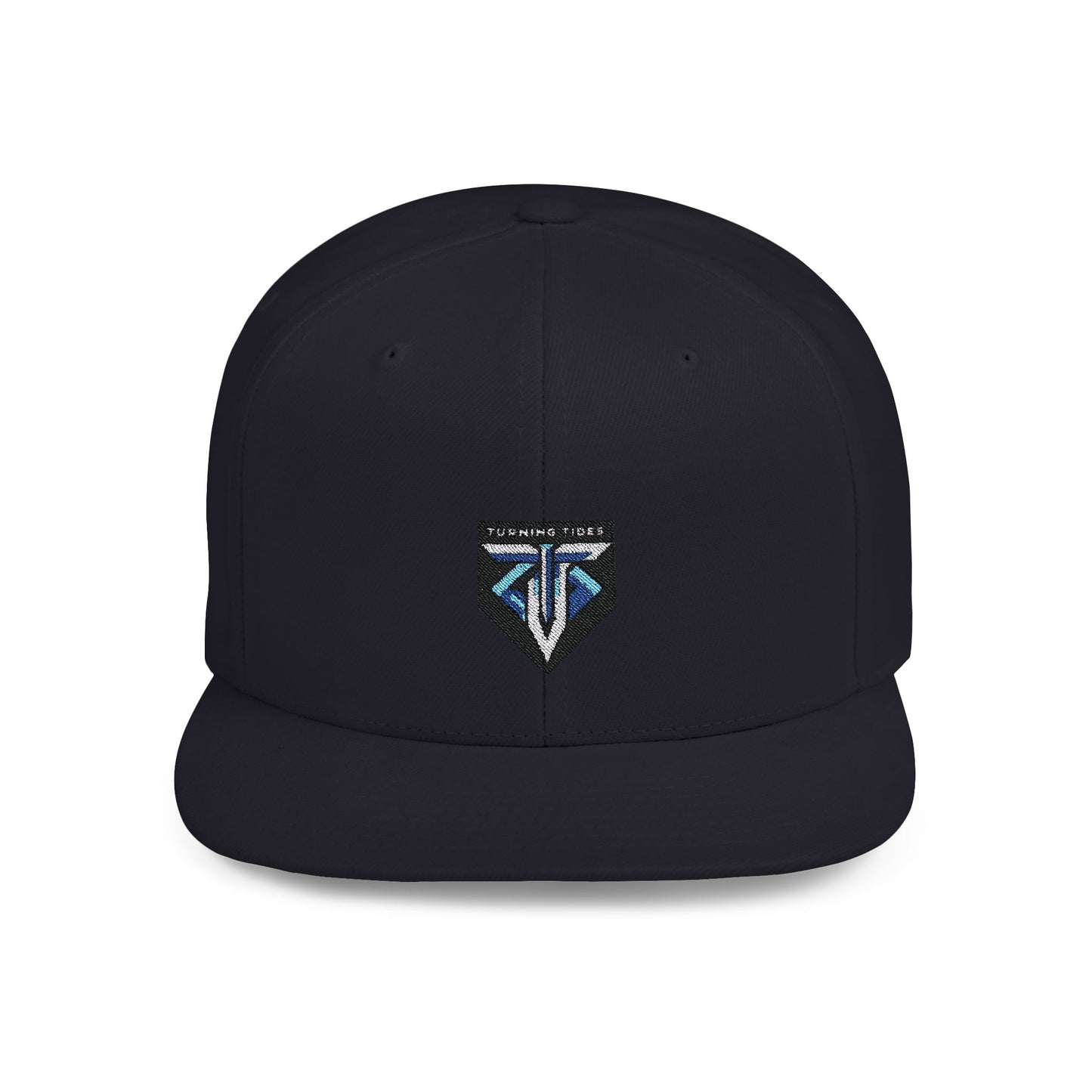 Snapback Cap with Turning Tides Blue Logo