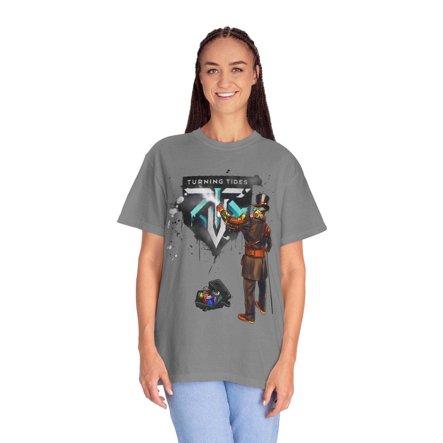 Steampunk Garment-Dyed T-shirt
