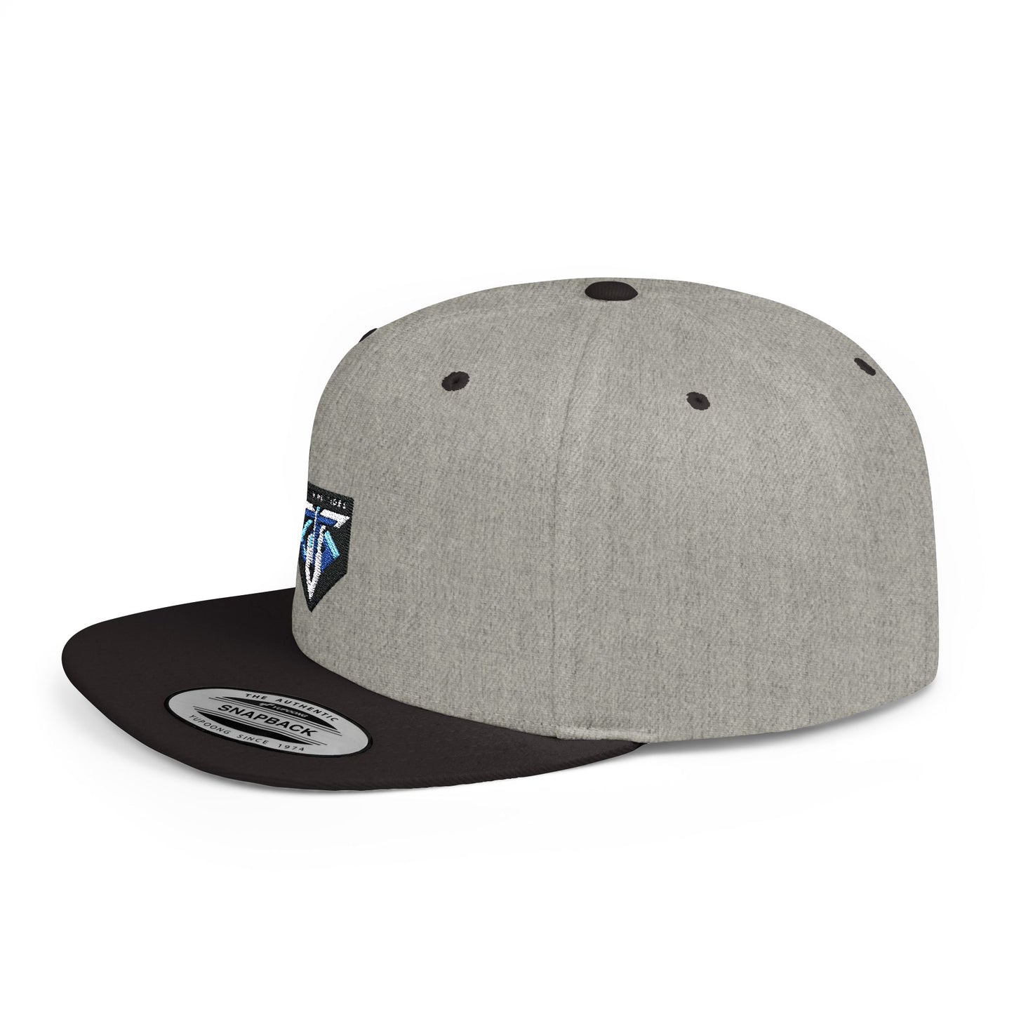 Snapback Cap with Turning Tides Blue Logo