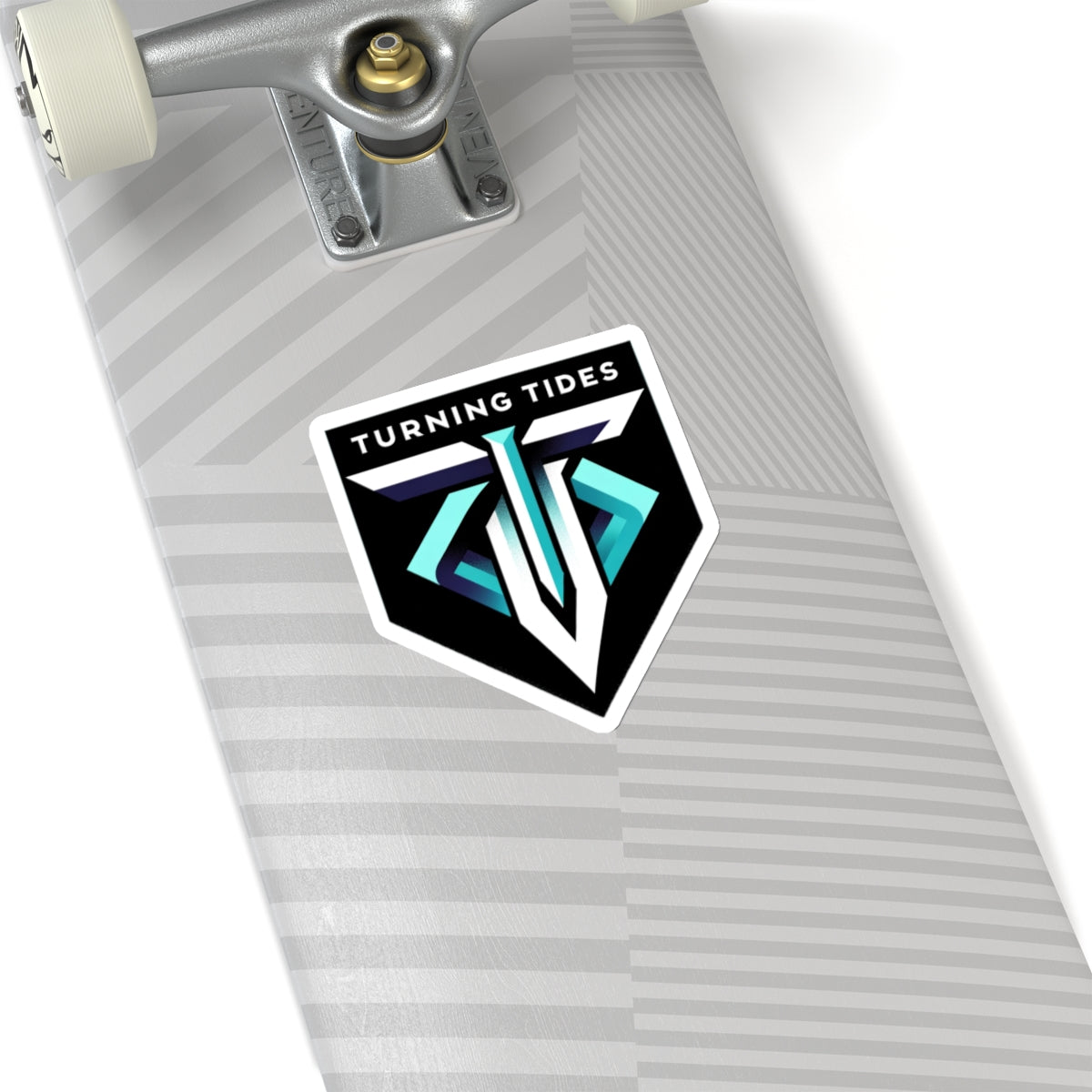 Sticker Set with Turning Tides Crest Logo