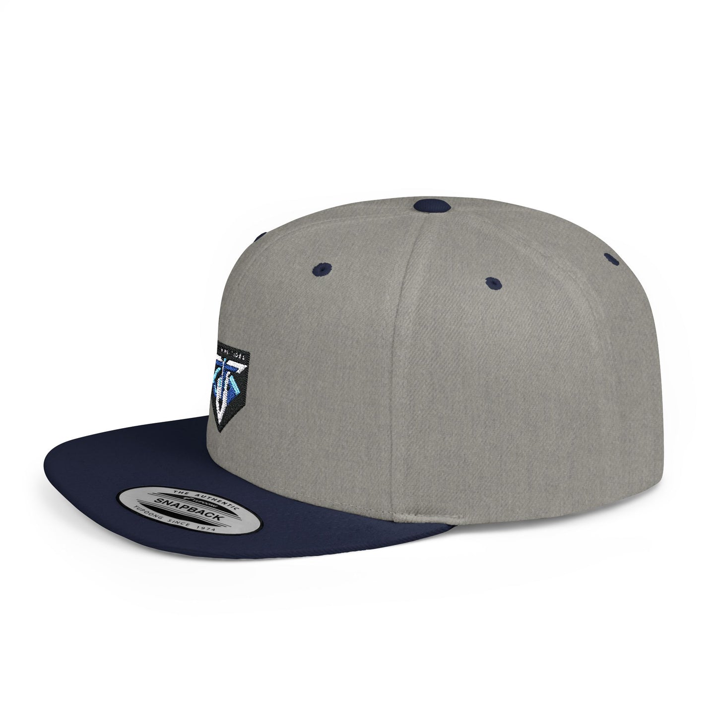 Snapback Cap with Turning Tides Blue Logo