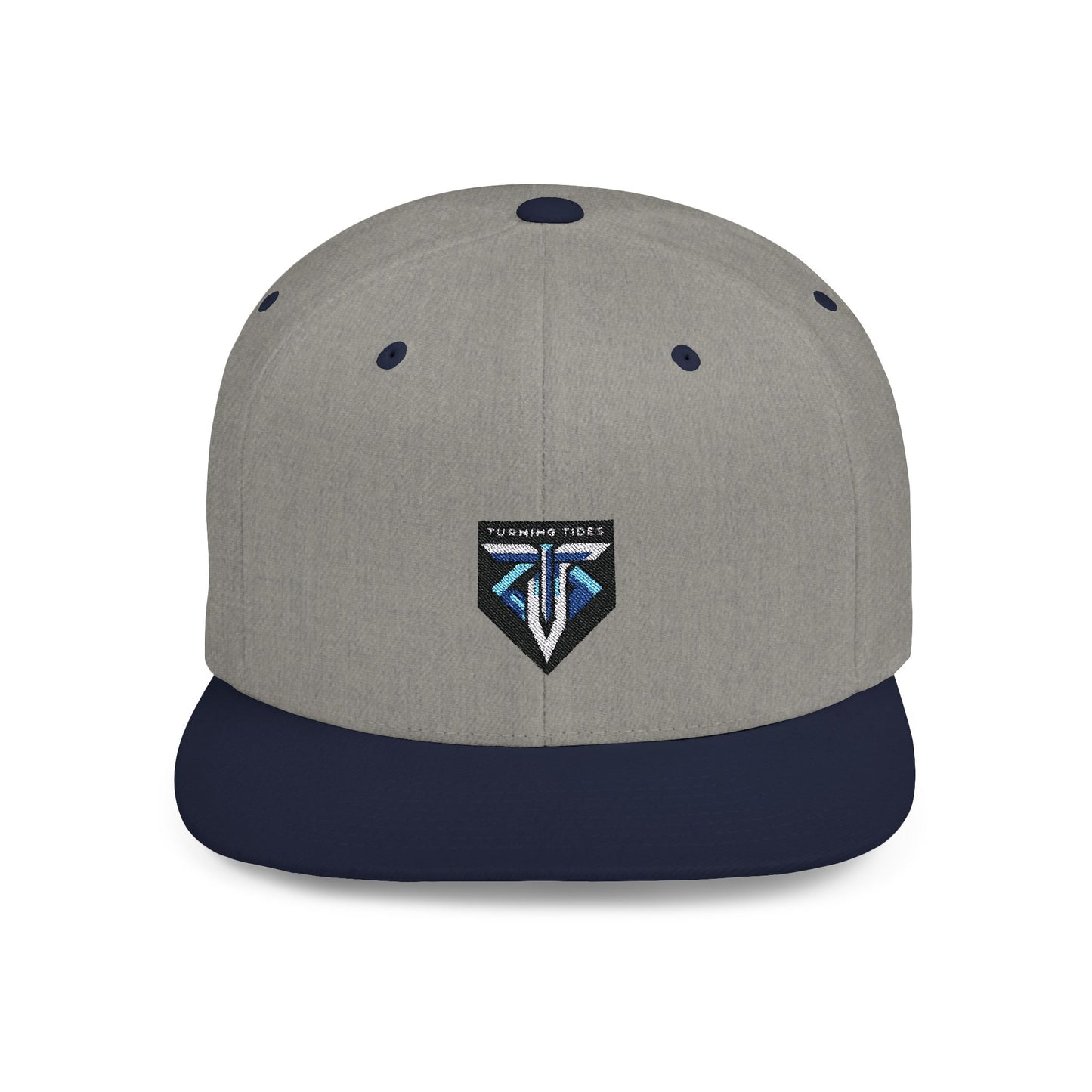 Snapback Cap with Turning Tides Blue Logo