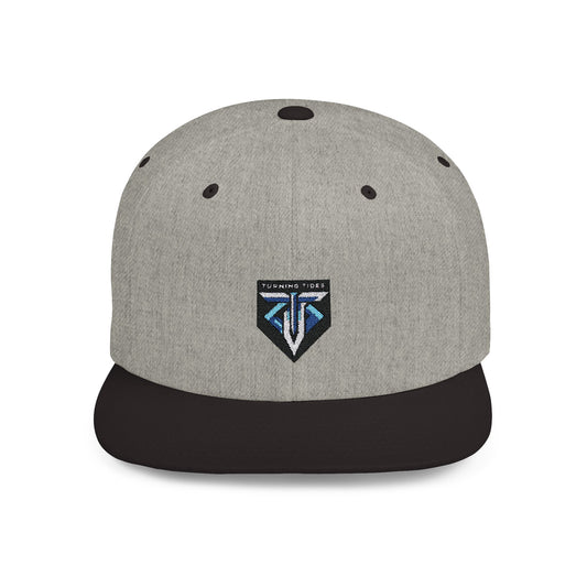 Snapback Cap with Turning Tides Blue Logo