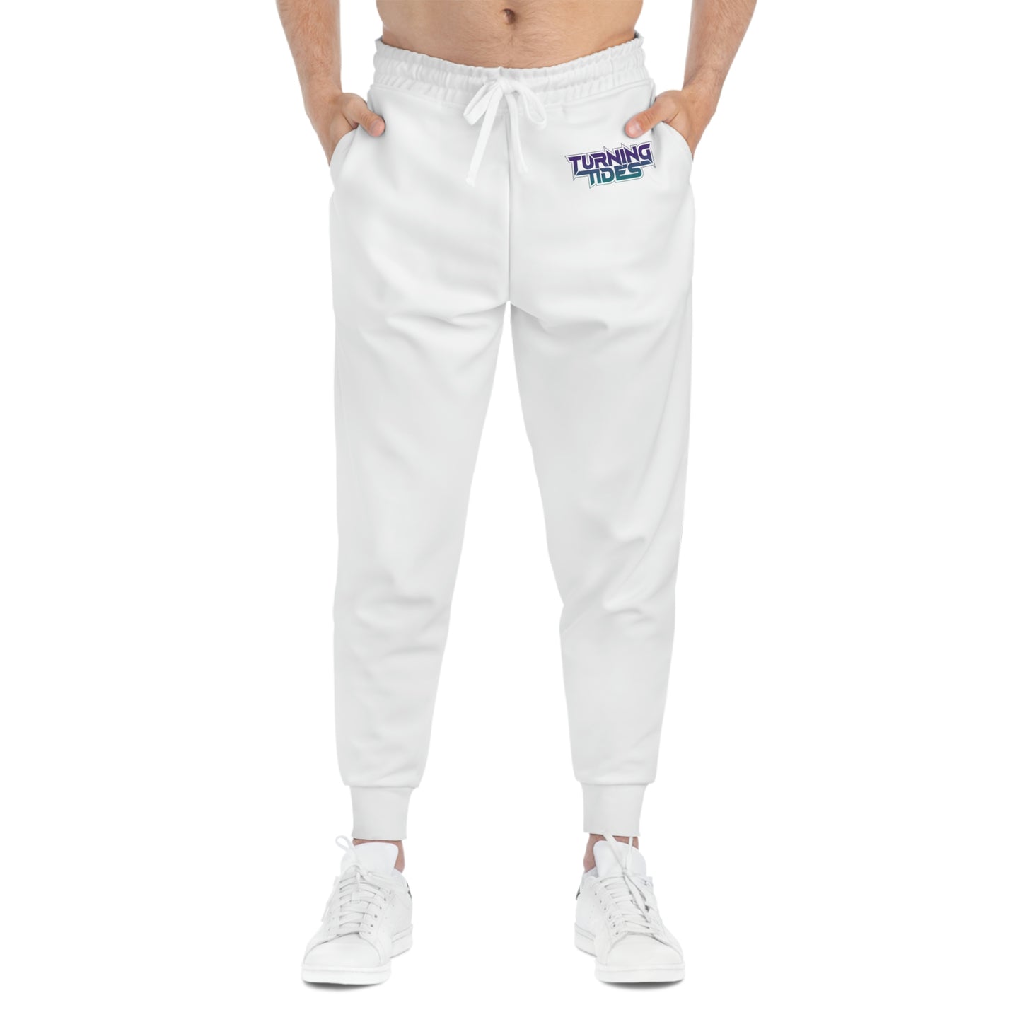 Athletic Joggers - White